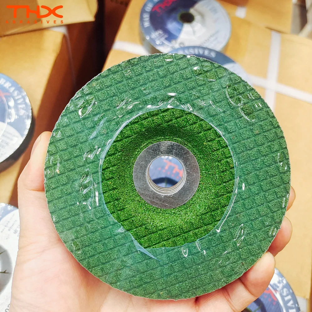 green flexible grinding disc 100mm