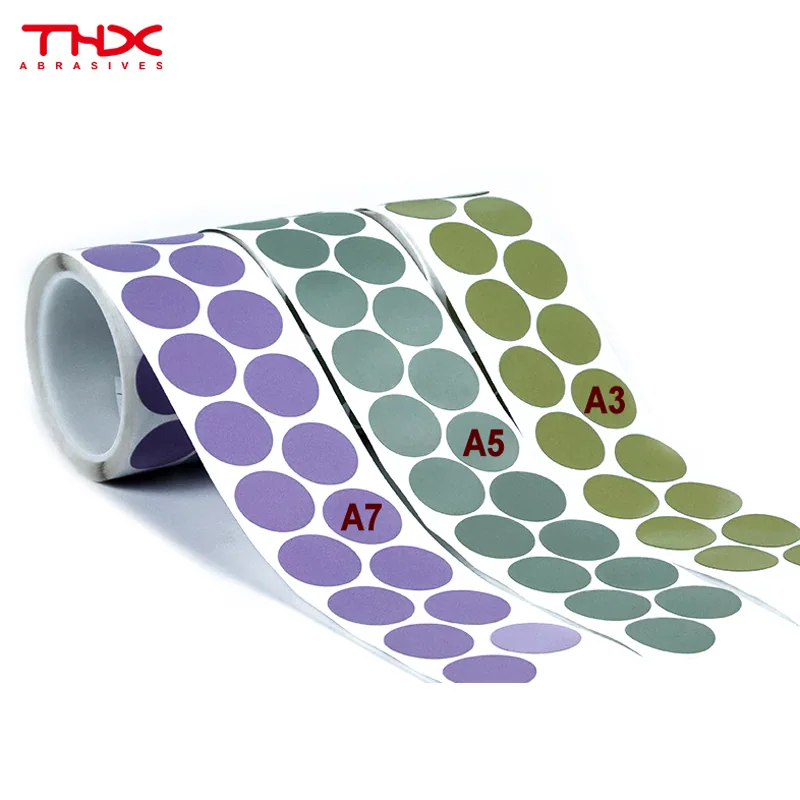 피라미드 샌딩 디스크 롤